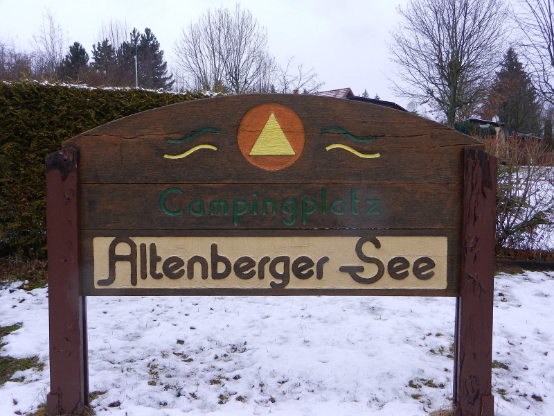 DSCN4562.JPG - Komisch, hier steht Campingplatz Altenberger See. Ich dachte es nennt sich Campingpark Eisenach?!?!? Egal, hauptsache Campingplatz!