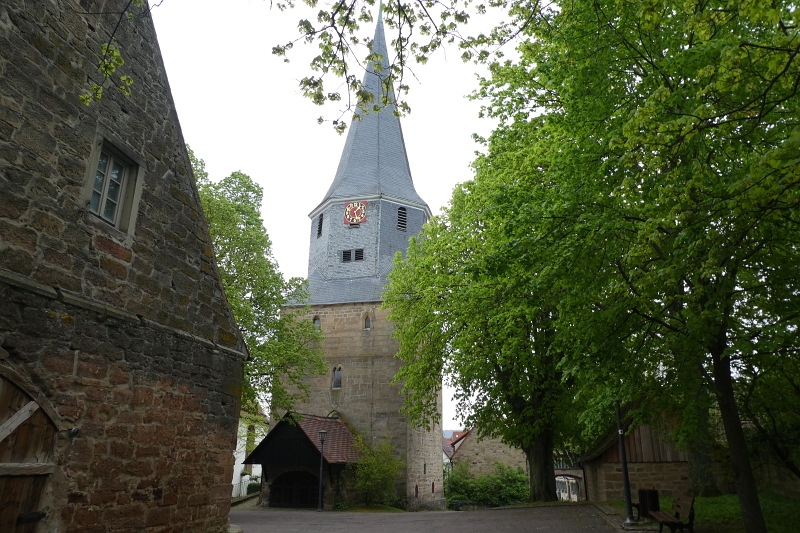 P1030165.JPG - Der Glockenturm vom Amthof.