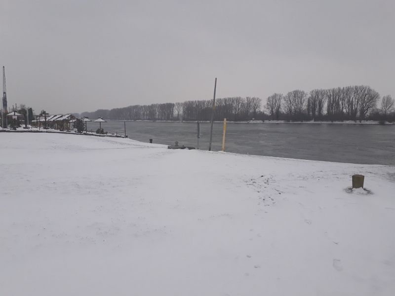 20180318_105939.jpg - Es ist ARSCHKALT! Gefühlte -10°C. Denoch laufe ich "um die Ecke" um ein paar Bilder vom Rhein zu machen.