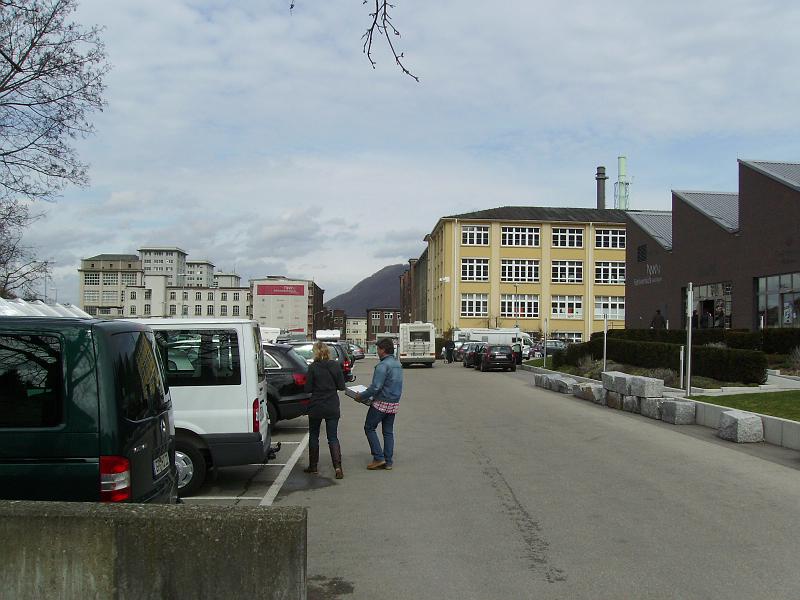 IMGP0006.JPG - In Geislingen an der WMF Fischhalle (Fabrikverkauf) angekommen.