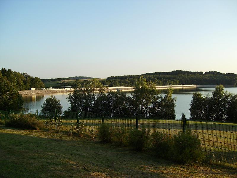 IMGP0227.JPG - Die Staumauer vom "Lac de Bostal".... (Haben wir so irgenwo gesehen, klingt geiler als Bostalsee)