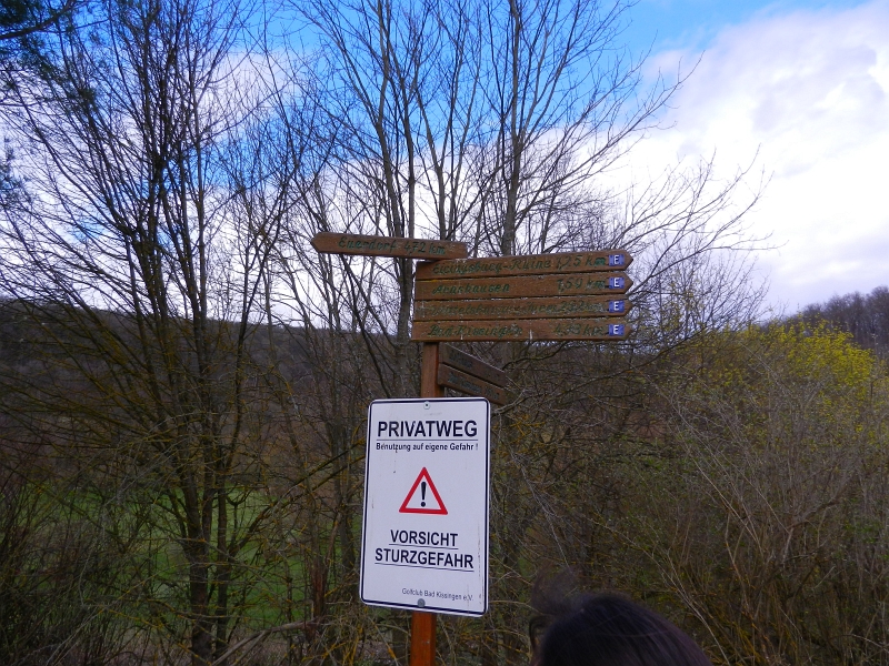 DSCN6323.JPG - Nach Euerdorf sind es noch 4,72km, denn dort ist die nächste Brücke über die Saale.