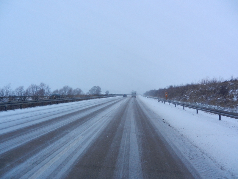 DSCN3691.JPG - Wir fahren auf die A4. Sieht nicht sooo dolle aus!?!