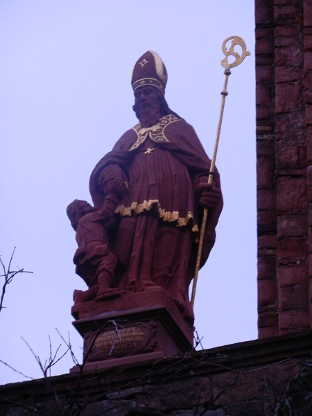 DSCN5433.JPG - Der Orts- und Schutzpatron, der heiligen Bischof Martin von Tours.