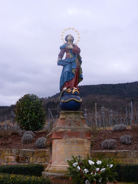 DSCN5556.JPG - Die Haardt-Madonna bei St. Martin.