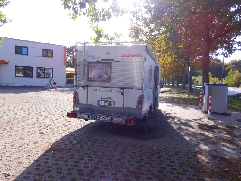 DSCN1334.JPG - In Schwetzingen machen wir, wie so oft, den Abschluß an der Entsorgungsstation.