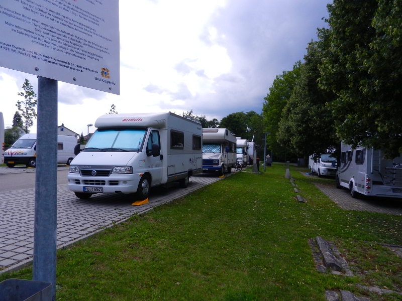 DSCN0522.JPG - Wir sind von Eppingen aus, weiter nach Bad Rappenau gefahren. Wir wollen dort das Thermalbad besuchen.Hier sind wir gerade auf dem Stellplatz angekommen.