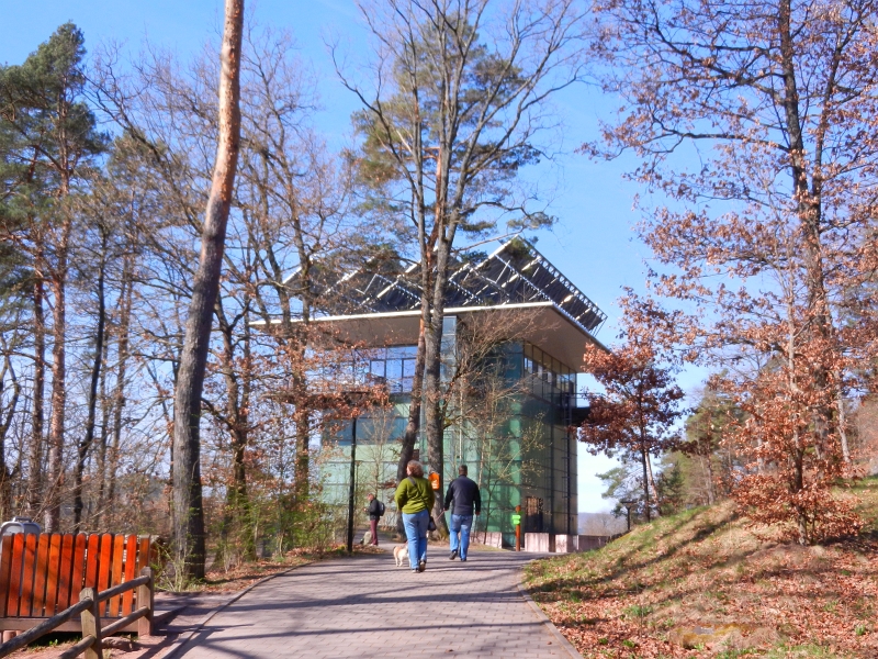 DSCN6009.JPG - Vor uns, das Biosphärenhaus.