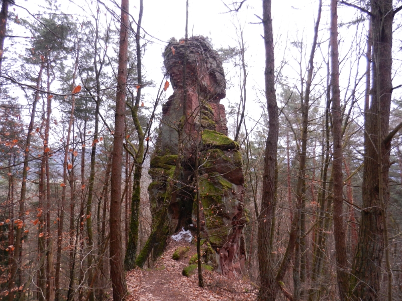 DSCN7832.JPG - Bizzare Felsen gibts immer wieder zu entdecken...