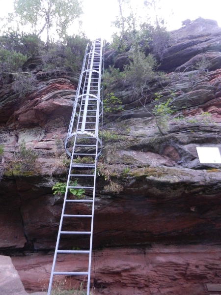 DSCN1119.JPG - Wir sind nun am Hühnerstein angekommen.