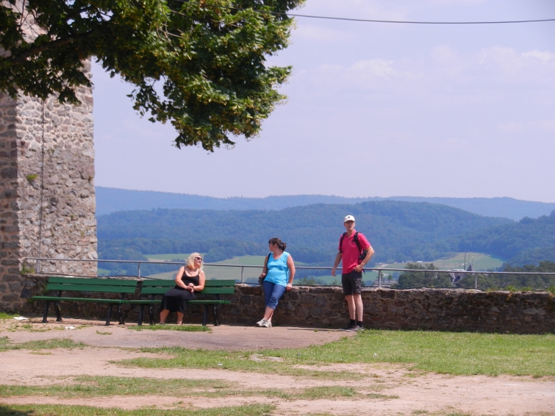 DSCN0826.JPG - Die "Bergsteigertruppe"...