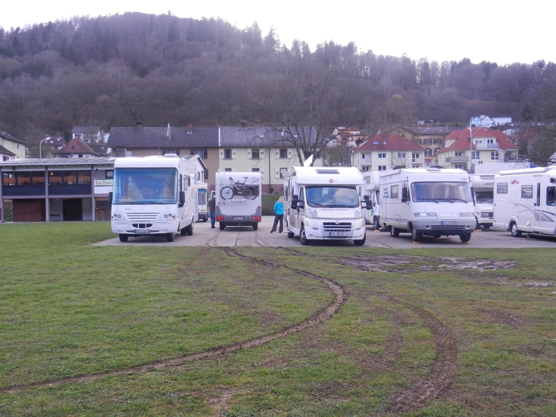 DSCN8365.JPG - Dabei hinterlässt Rolf einen tiefen Eindruck im Rasen.