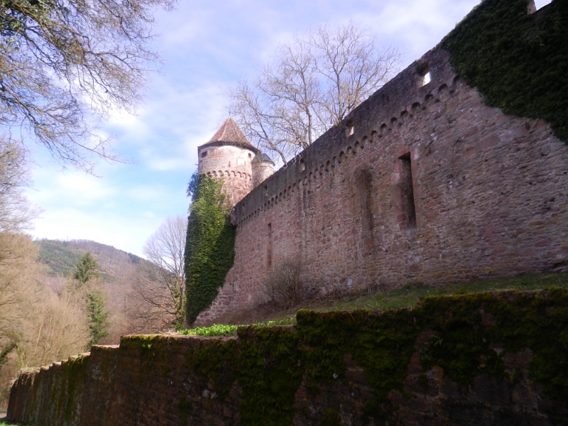 DSCN8370.JPG - An der Burg angekommen.