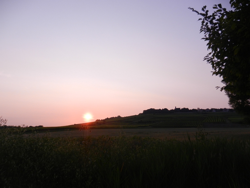 DSCN0955.JPG - Die Sonne geht gerade unter.