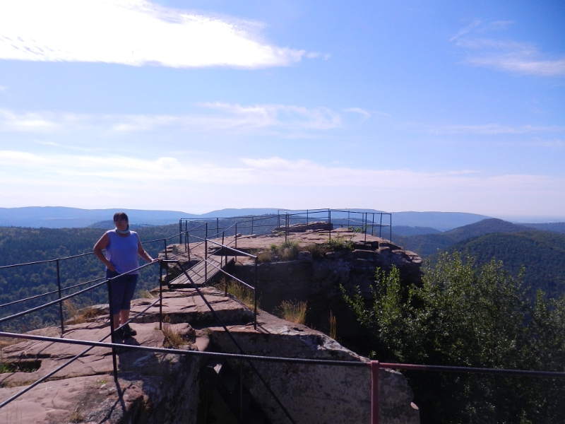 DSCN1326.JPG - Die Aussicht ist jedoch der Lohn, der Mühe.