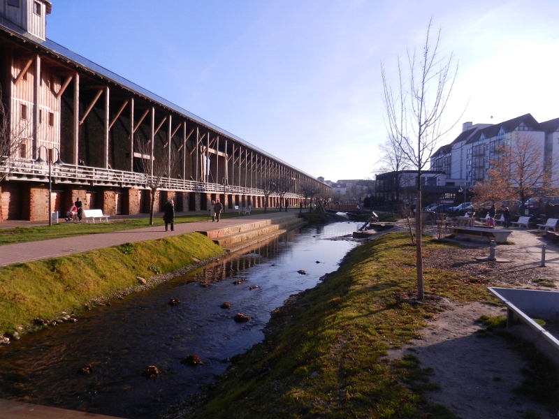 DSCN4268.JPG - Die kürzlich freigelegte Isenach am Salierwerk.