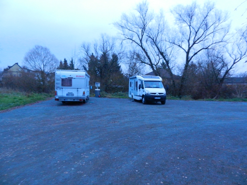 DSCN1887.JPG - Wieder zurück am Stellplatz sind Britta und Dirk auch schon da!