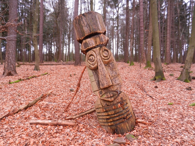 DSCN4788.JPG - Kunst im Wald.