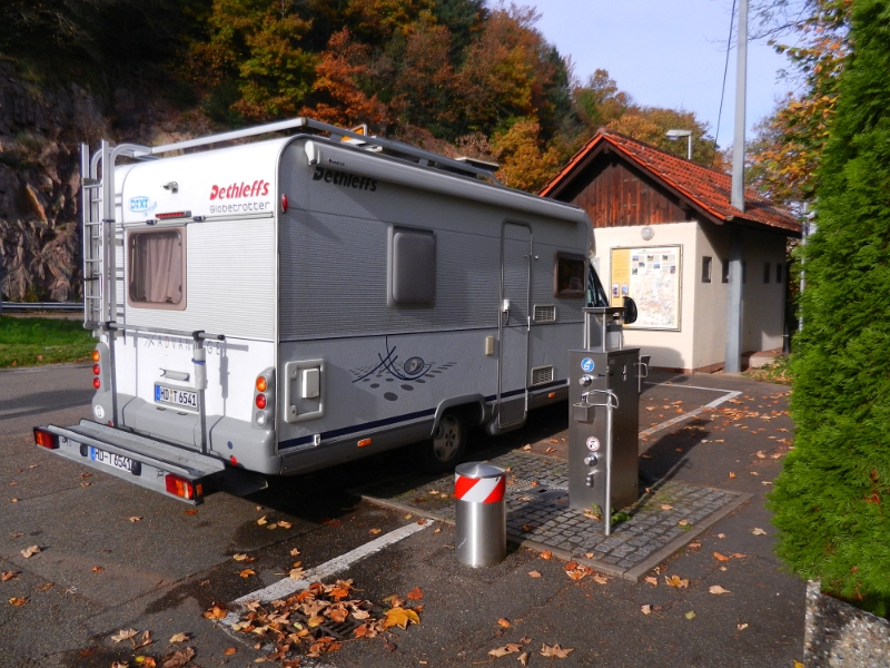 DSCN1465.JPG - Am nächsten Morgen nutzen wir die VE und machen uns auf den Weg.Wir wollen zunächst in den Ortsteil Obertsrot um den gestern entdeckten Stellplatz zu begutachten.