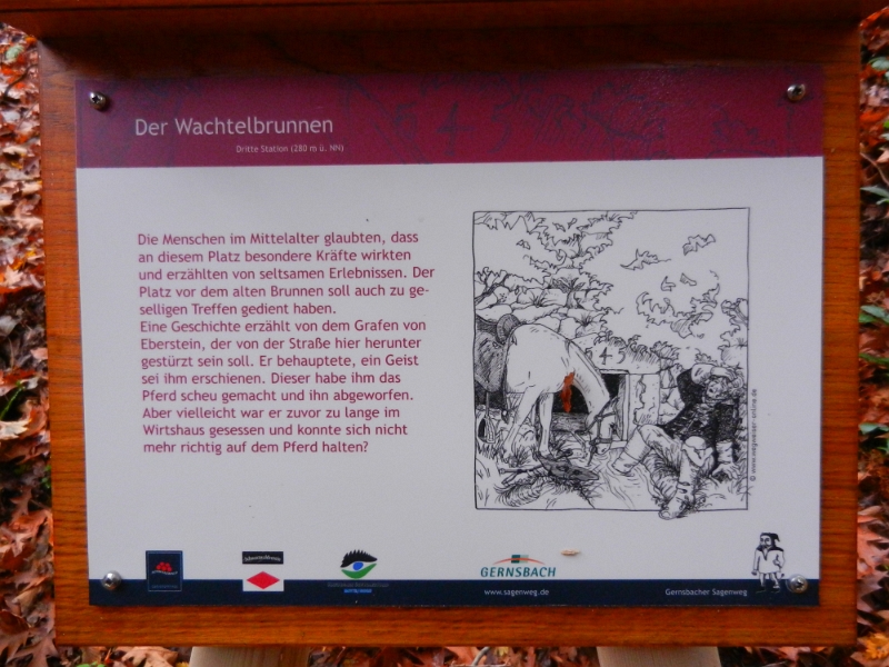 DSCN1389.JPG - Die dritte Station erreicht, der Wachtelbrunnen.