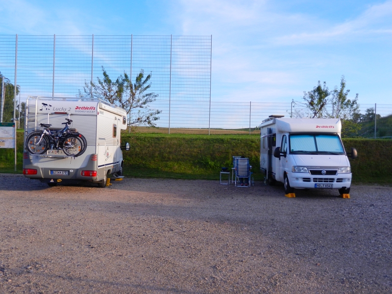 DSCN9102.JPG - Wir fahren wieder rüber nach Deutschland und lassen uns auf dem schönen Stellplatz in Dierbach nieder.