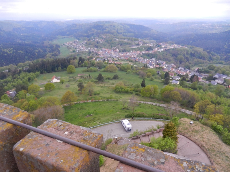 DSCN6608.JPG - Ich bin die Wendeltreppe den Turm hinauf gestiegen!