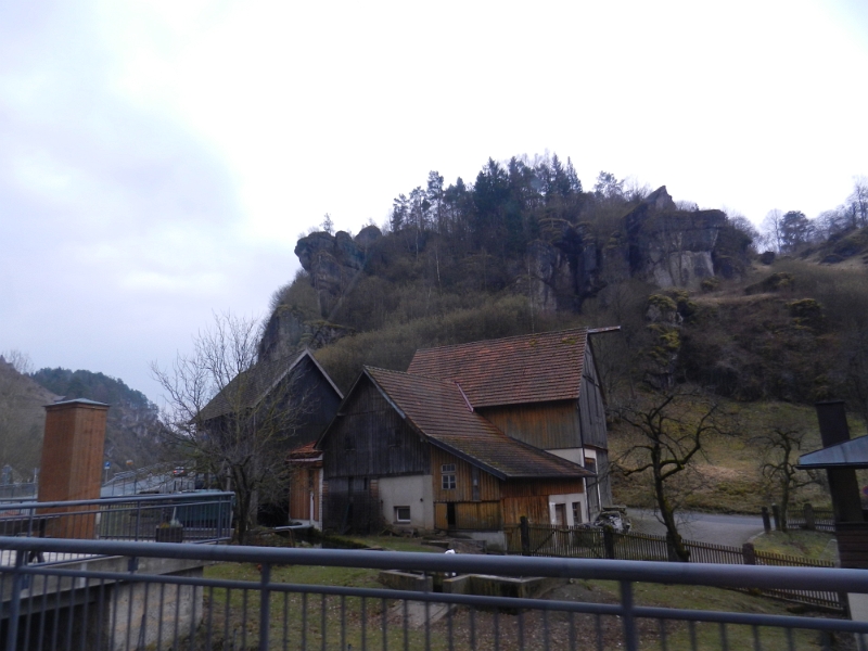 DSCN5439.JPG - Nach der besichtigung von Tüchersfeld sind wir nun auf dem Weg nach Pottenstein, unserem eigentlich Tagesziel.