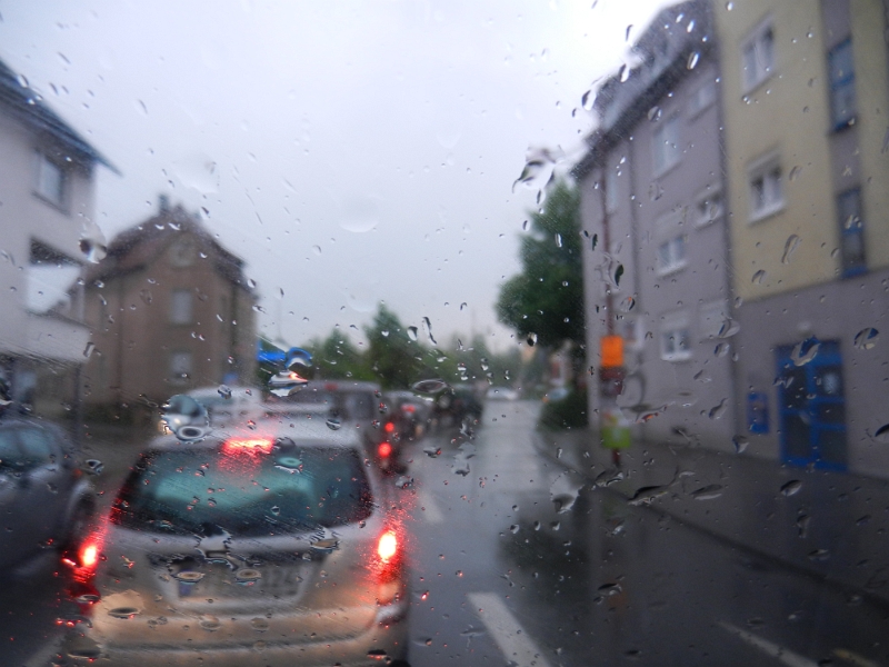 DSCN6734.JPG - Na Toll, das Wetter spielt nicht ganz so mit...