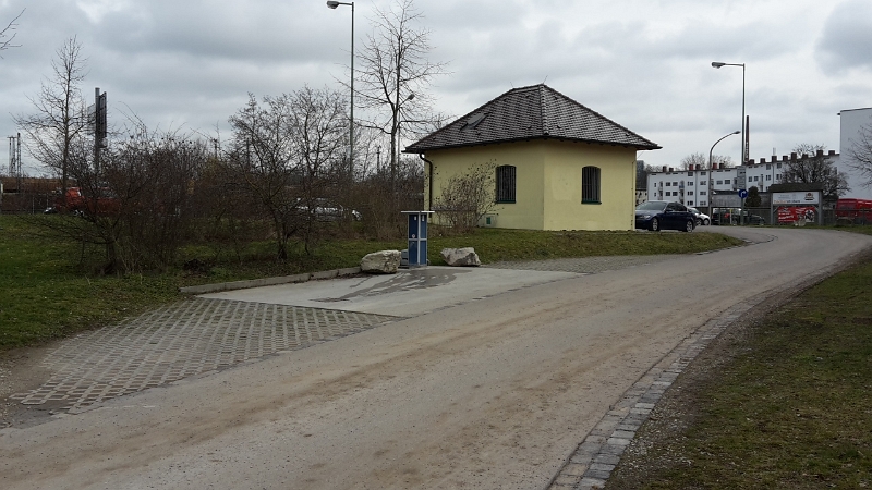 20160305_121851.jpg - Am Stellplatz "Wertach" in Augsburg angekommen.