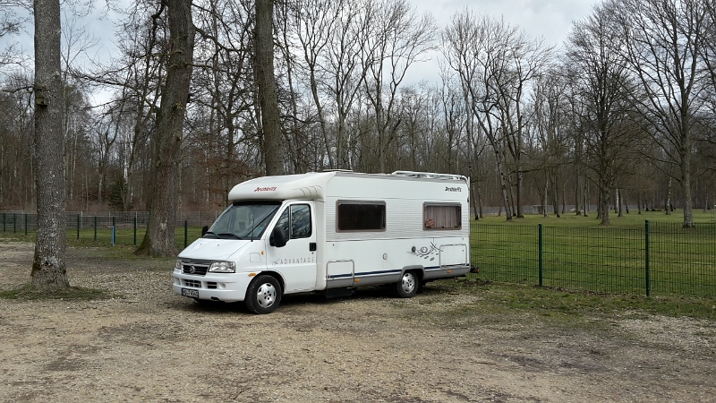 20160306_132625_Richtone(HDR).jpg - Hier am Waldbad gibt es einen sehr ruhigen Stellplatz.