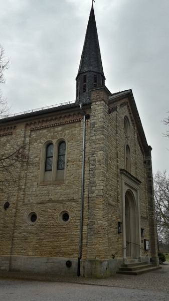 20160312_125220_Richtone(HDR).jpg - Oben an der Klosterkirche angekommen.