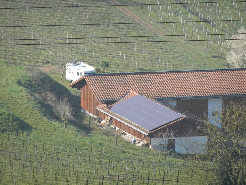 DSCN7530.JPG - Hier sieht man das Dixi hinter der Halle.