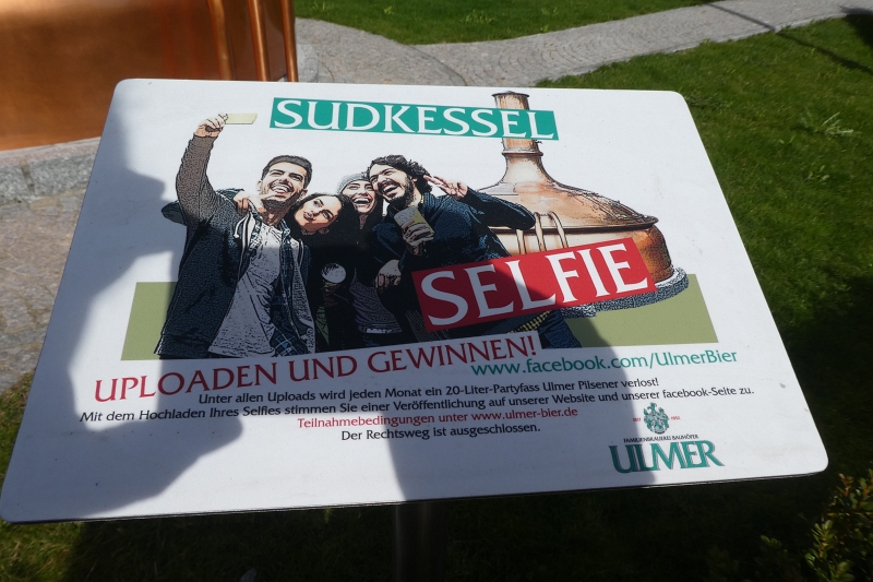 P1020424.JPG - Was'n dess?!?! Selfie machen und 20 Liter Bier gewinnen!?!? Mach ich mit! :-)