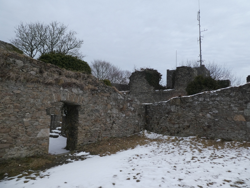 P1080734.JPG - Das letzte Bild von der Burg. Wir sind dann mehr oder weniger den selben Weg zum Dixi zurückgelaufen.