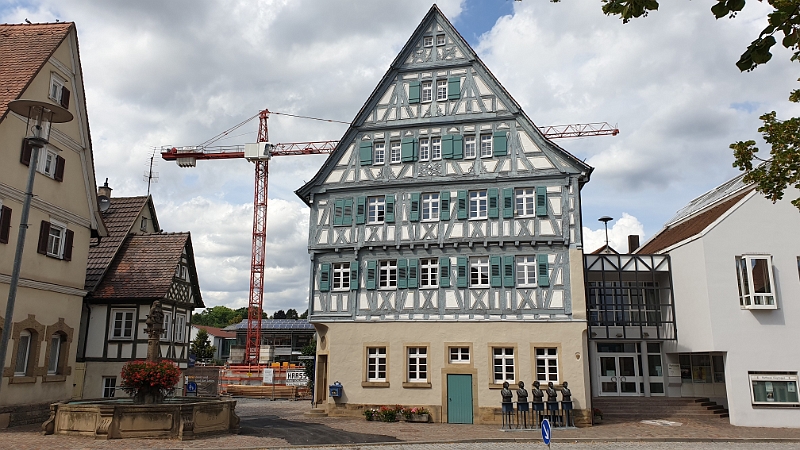 20190727_154800.jpg - Das alte Amts- bzw. neue Rathaus.