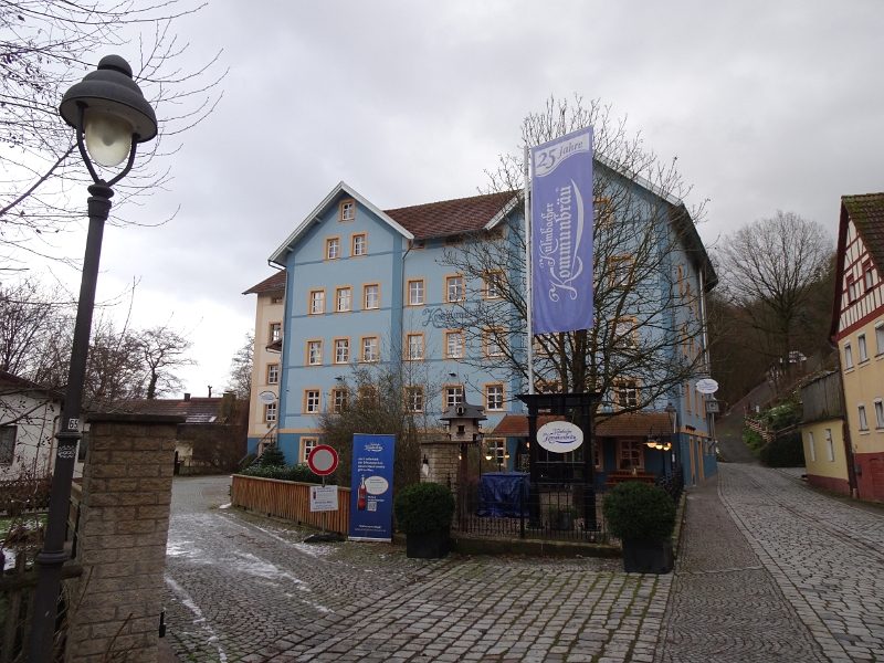 DSC01807.JPG - Wir sind nun an unserem nächsten "Ziel" angekommen, dem Kulmbacher Komunbräu Wirtshaus. :-)