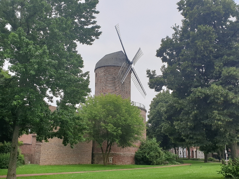 20210716_182004.jpg - Die Windmühle auf der Stadtmauer.