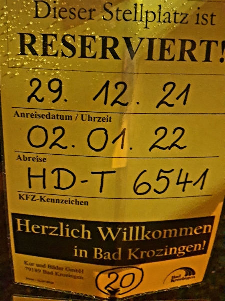 20211229_212839.jpg - ....haben wir über Silvester einen Stellplatz reserviert!