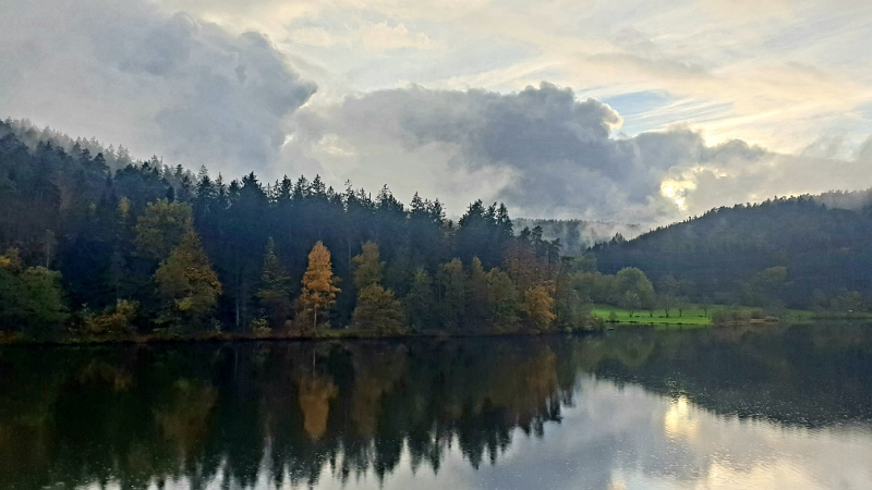 20221104_190949.jpg - Wir machen einen kleinen Stopp am Marbach-Stausee.