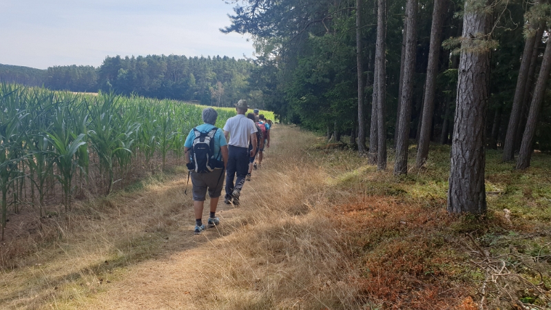 20220806_113527.jpg - Am nächsten Tag machen wir uns zu einer kleinen Wanderung auf den Weg.