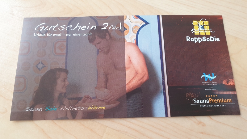 20220115_112835.jpg - ...schnappen den Gutschein, den wir bekommen haben...