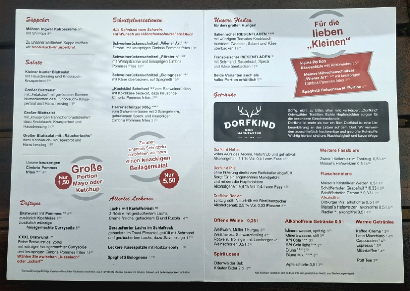20250705_183342.jpg - Eine kleine aber sehr gute Speisekarte. Hier sollte jeder etwas finden!