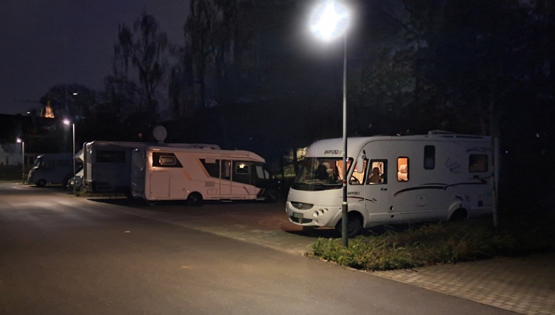 20251205_171644.jpg - ...und haben uns dann auf den Stellplatz "an der Hilsbach" in Eppingen gestellt.