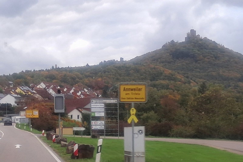 20251017_170950.jpg - ...und relativ schnell nach Annweiler am Trifels.