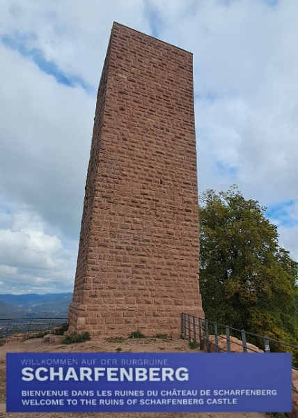 20251018_125632.jpg - ...die Burgruine Scharfenberg.