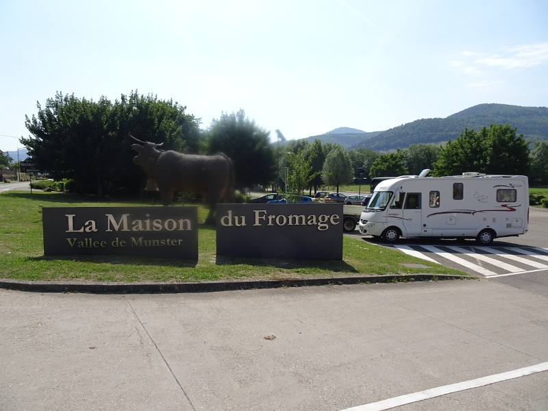 DSC06496.JPG - Es handelt sich dabei um die "La Maison du Fromage - Vallee de Munster".