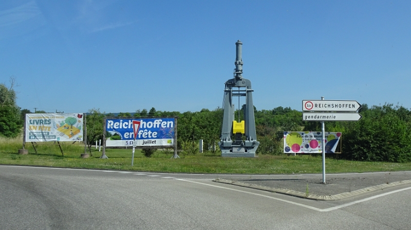 DSC06861.JPG - Wir kommen u.a. durch Reichshoffen...