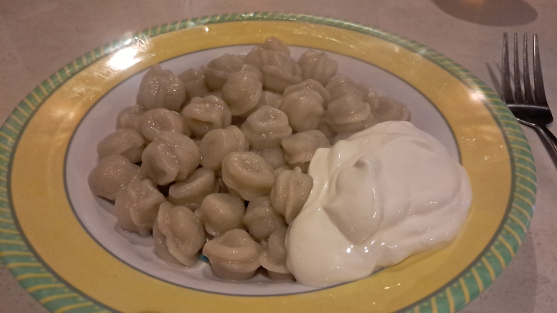 20251025_190245.jpg - ...den wir mit den kasachischen und georgischen Teigtaschen zum Abendessen genießen. *lecker*