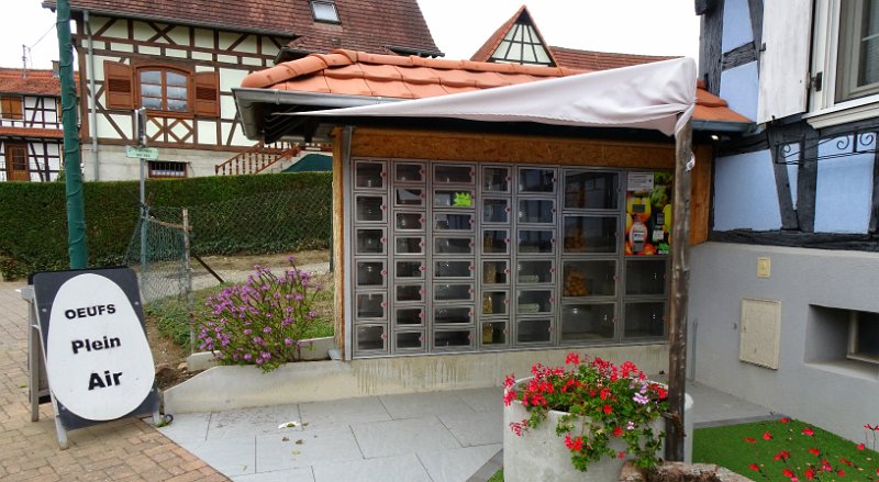 DSC08848.JPG - Hier holen wir uns ein paar frische Eier von den "Ühnschen".