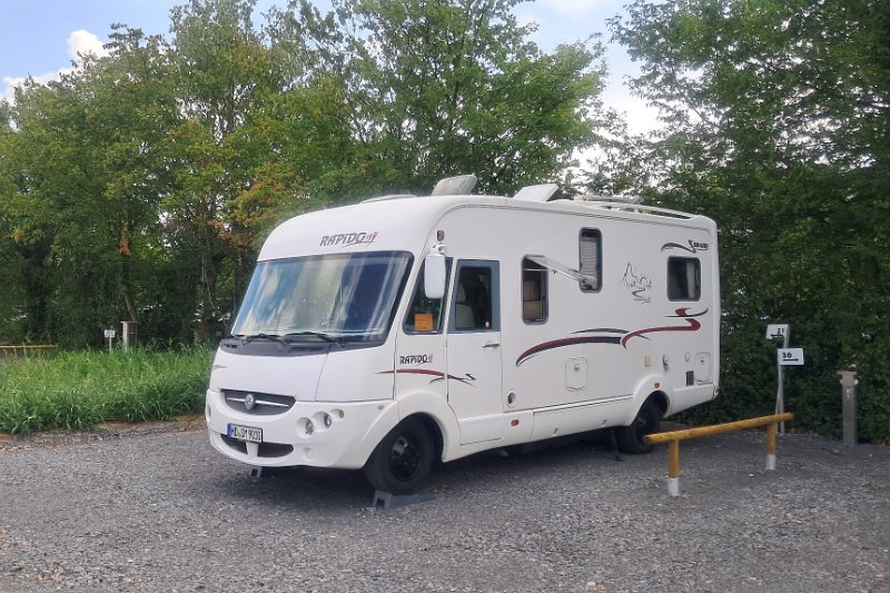 20260718_143955.jpg - Danach sind wir nach Bad Schönborn auf den "WellMobilPark"-Stellplatz gefahren.